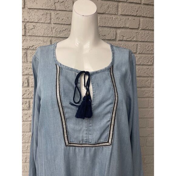 Max Jeans Tencel Tunic Top Size S NWT - Picture 6 of 11